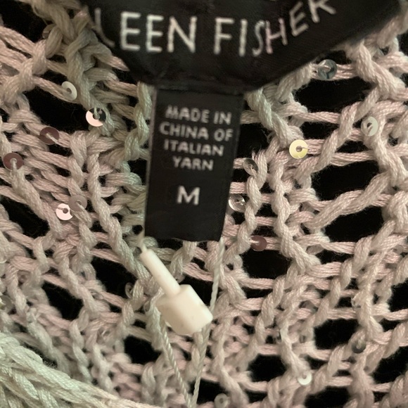 Eileen Fisher sequin chainmail mesh - Picture 7 of 10